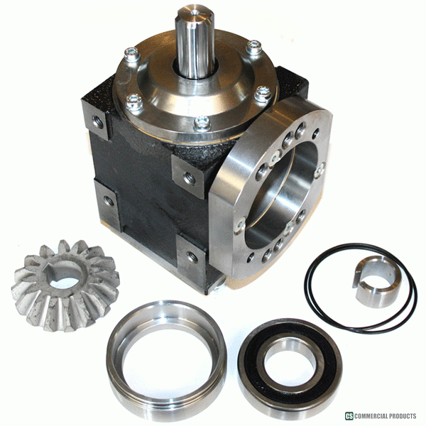 CS01-034G Gearbox c/w Adaptor Ring & Parts