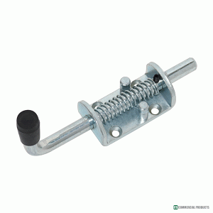 CS10-061 Spring Loaded Bolt (Bolt=12mm/Bracket L75xW40mm)