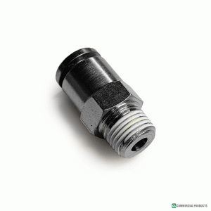 CS11-015 6mm Tube Pushfit To 1/8"BSP Straight Connector