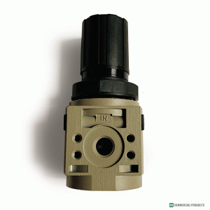 Pressure Regulator (1/8"BSP Ports, 0-12 Bar) Suitable for Transporter Engineering Car Transporters (OEM 1310-008)