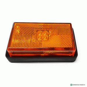 CS10-601 LED Amber Side Marker Light (11), (OEM Ref 620/01/04), Suitable for Transporter Engineering Car Transporters