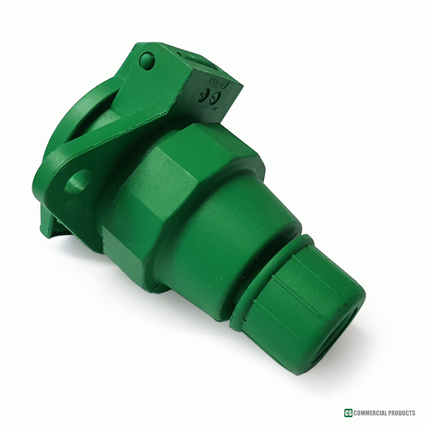 7 Pin Socket Green (s) Suitable for Transporter Engineering Car Transporters (OEM Ref 1130-057)