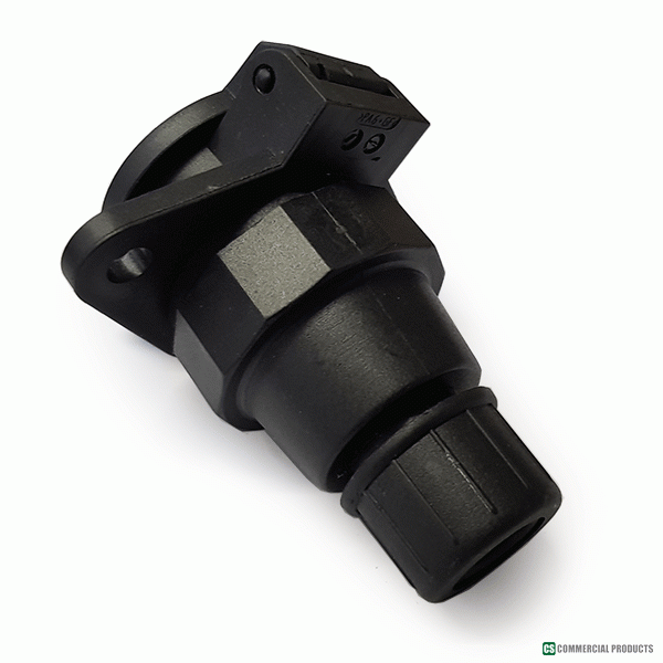 7 Pin Socket Black (n) Suitable for Transporter Engineering Car Transporters (OEM Ref 1130-060)