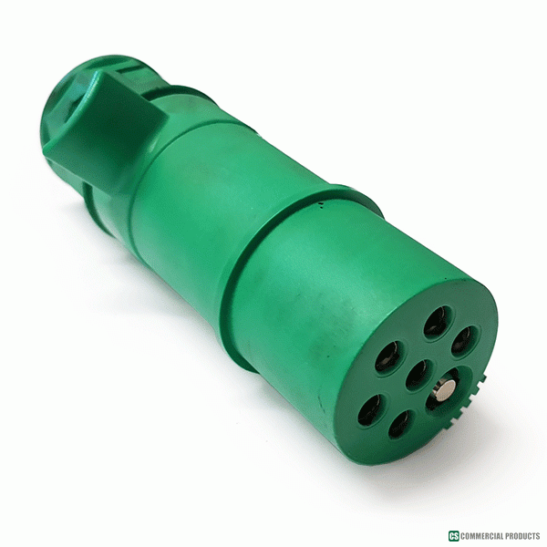 7 Pin Plug Green (S) Suitable for Transporter Engineering Car Transporters (OEM Ref 1130-059)
