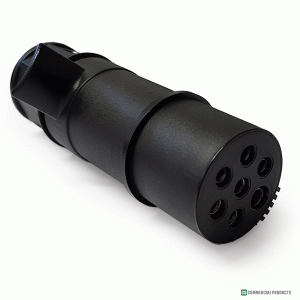 7 Pin Plug Black (N) Suitable for Transporter Engineering Car Transporters (OEM Ref 1130-058)