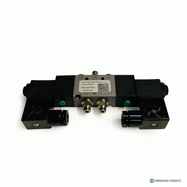 CS15-042 Solenoid Valve 5 Port C/W Fittings (Winch Application)