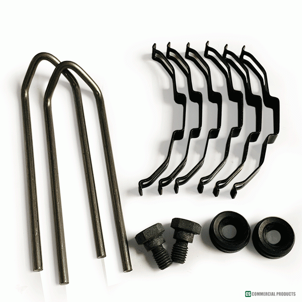 Don Brake Pad Set, c/w Fittings Suitable for Rolfo Car Transporters