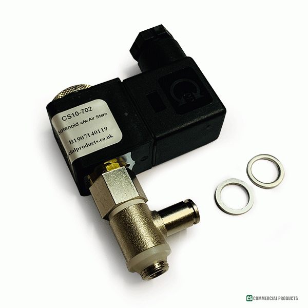 Solenoid c/w Air Stem Suitable for Belle Car Transporters