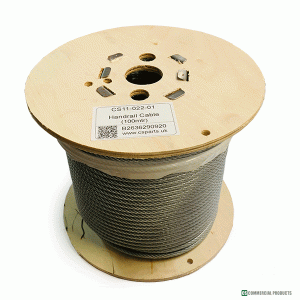 CS11-022-01 Handrail Safety Cable (100mtr Reel)