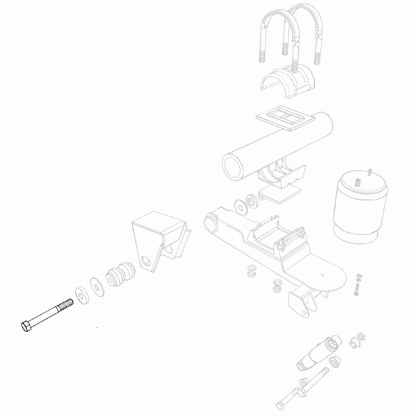 CS16-289 Pivot Bolt (Pre-2005 Suspension) - Image 2