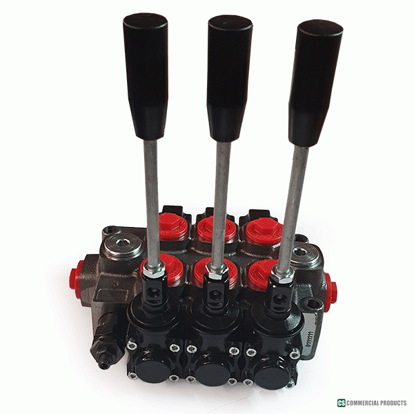 CS17-706 3 Bank Hydraulic Valve (Monoblock) - Image 2