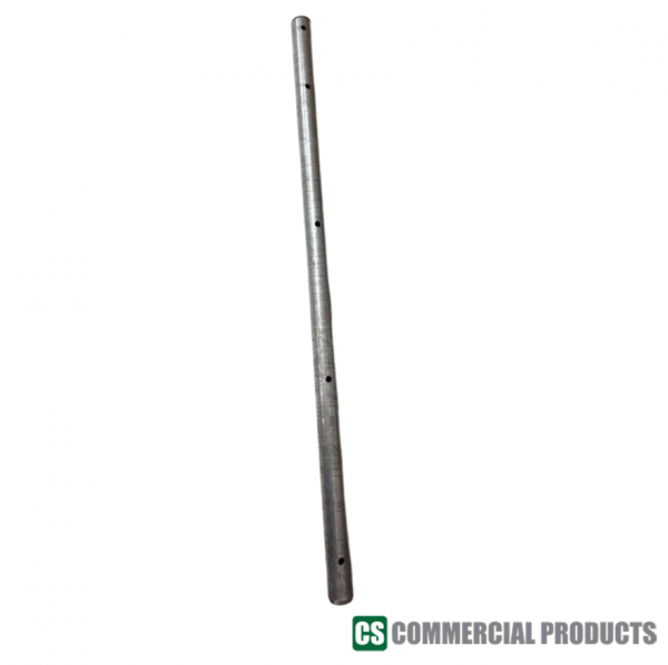 CS11-051 Straight Handrail Post 40mm, 4 Holes